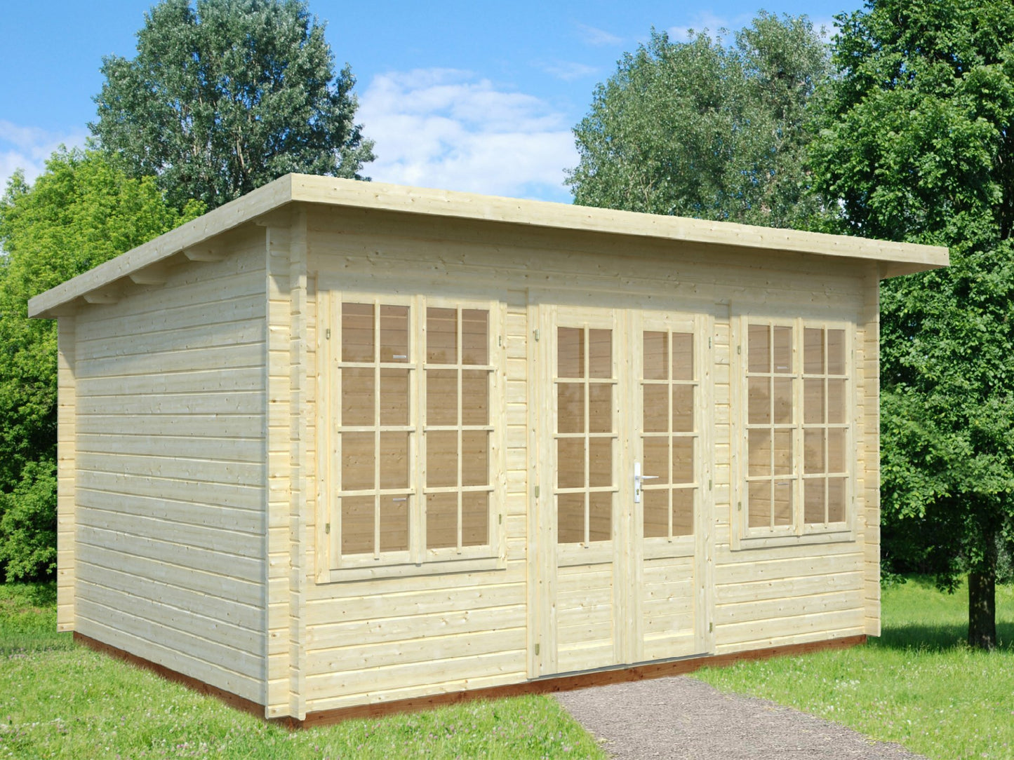 Zante 4.2 x 3.2m Log Cabin