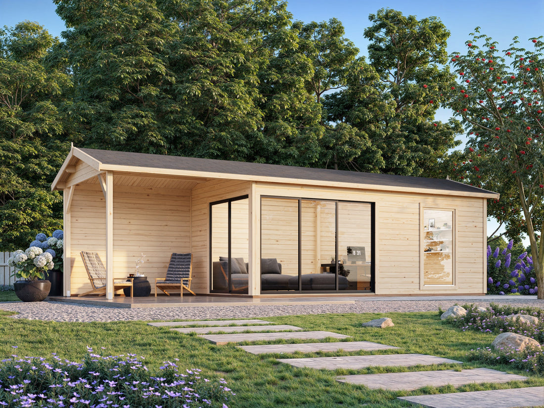 Cuba 5.3 x 4.1m Log Cabin