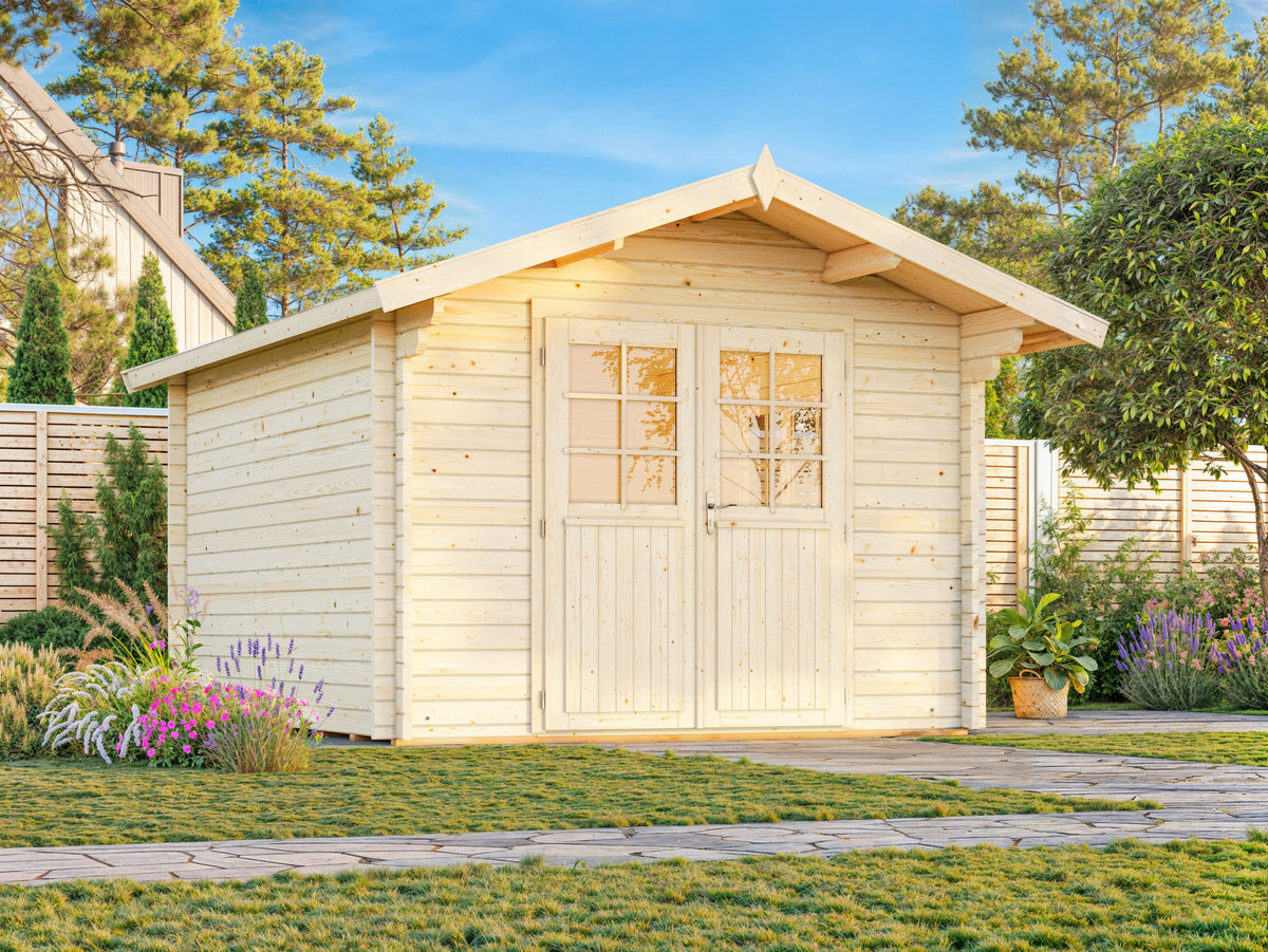 Amber 3.2 x 3.6m Log Cabin
