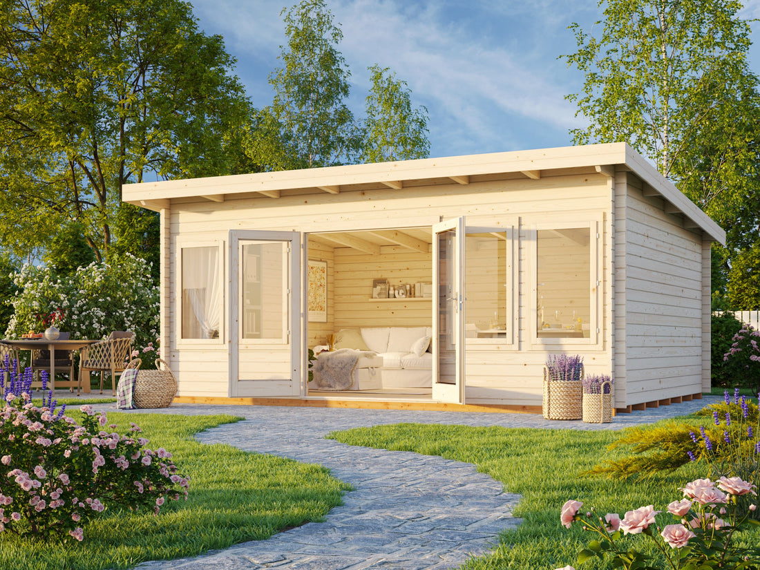 Britta 5.0 x 4.5m Log Cabin