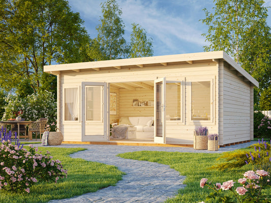 Antigua 5.5 x 4.0m Log Cabin