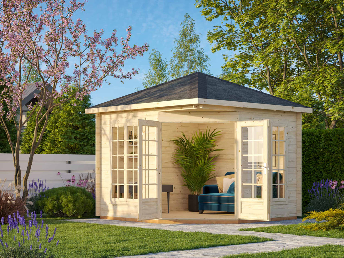 Monaco 3.0x3.0m Log Cabin Pavilion
