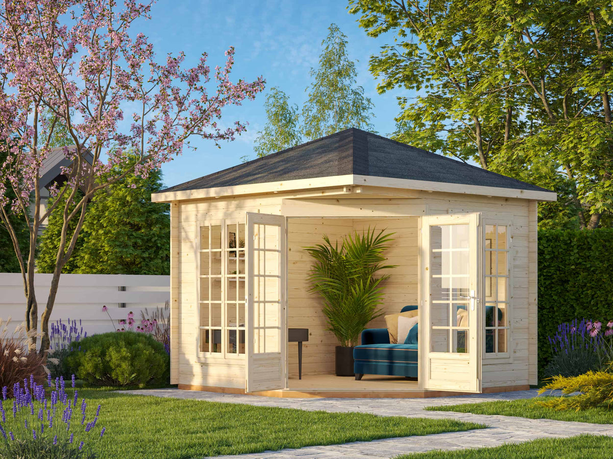 Monaco 3.0x3.0m Log Cabin Pavilion