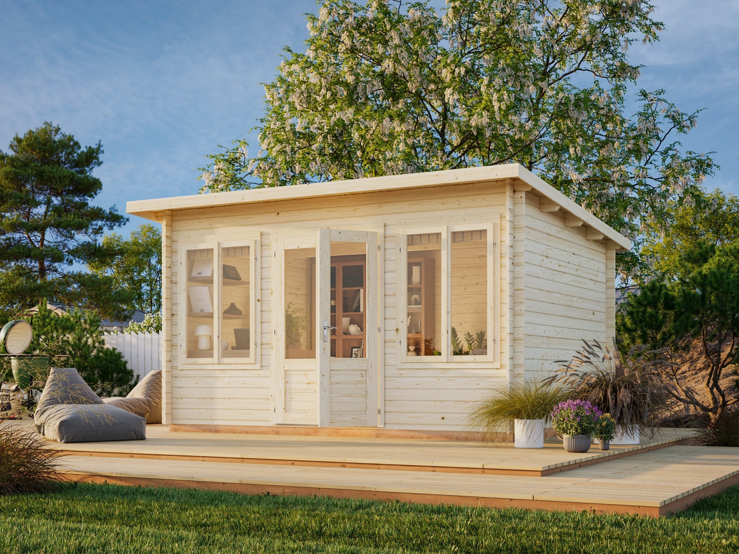 Zante 4.2 x 3.2m Log Cabin