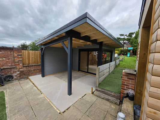 Mahon Log Cabin Case Study: A Garden Space for Entertaining