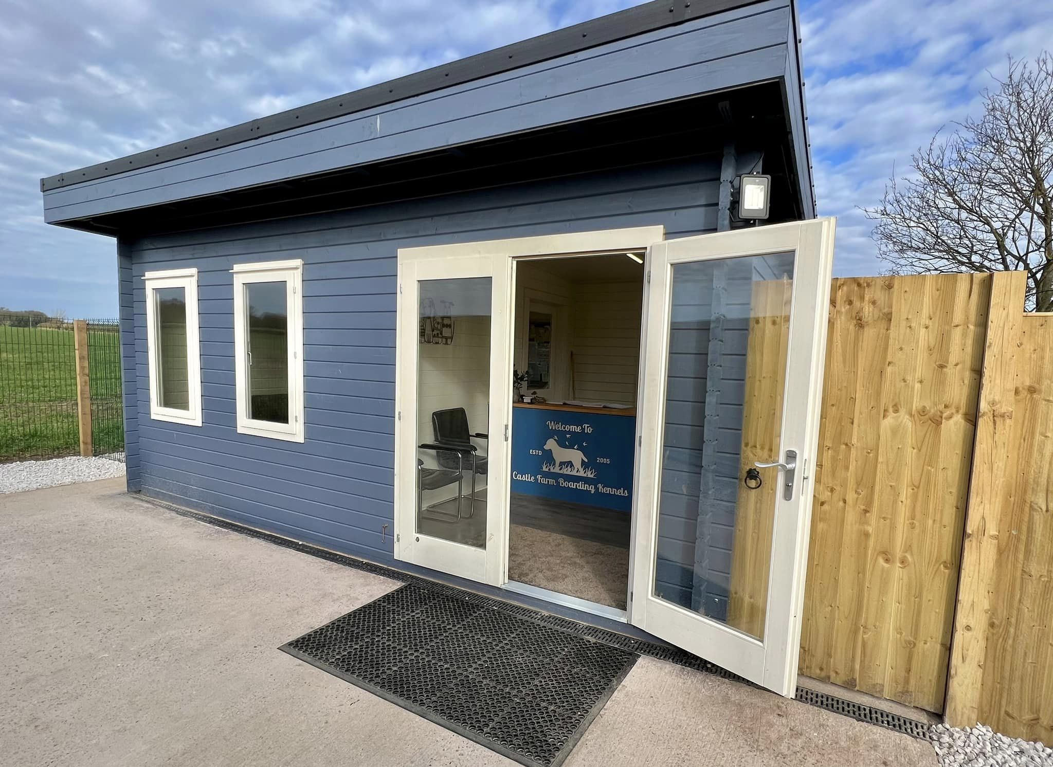 Business Office Log Cabin