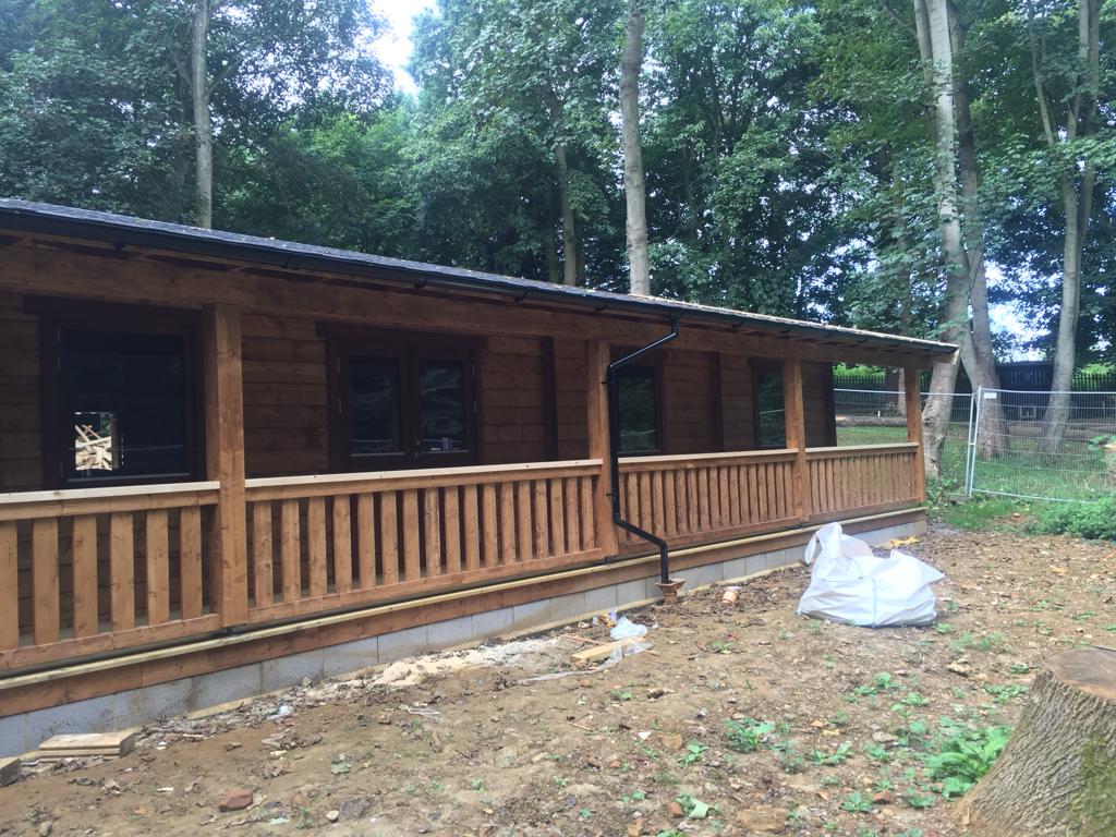 Changing Rooms Log Cabin