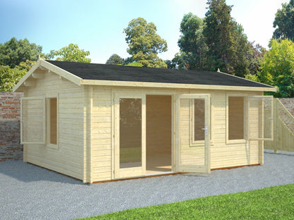 Cuba 5.3 x 4.1m Log Cabin