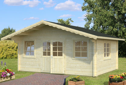 Hawaii 5.3 x 4.1m Log Cabin