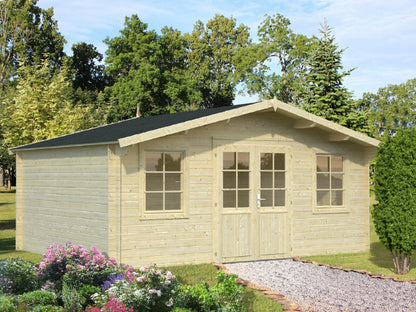 Lisbon 5.0 x 3.8m Log Cabin