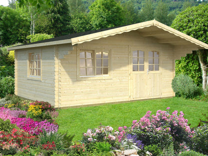 Somerset 5.3 x 4.1m Log Cabin