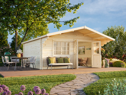 Britta 5.0 x 4.5m Log Cabin