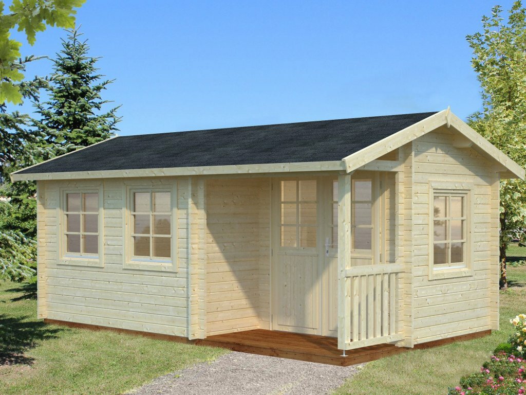 Nevada 5.3x3.2m  Log Cabin