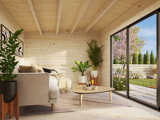 Ines 3.0 x 4.8m Log Cabin