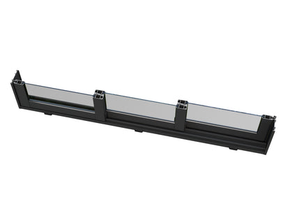 Prague 4.5x3.3m Log Cabin - Aluminium Sliding Doors