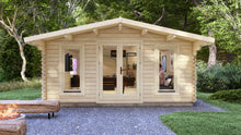 Axminster 5.0 x 5.0m Log Cabin