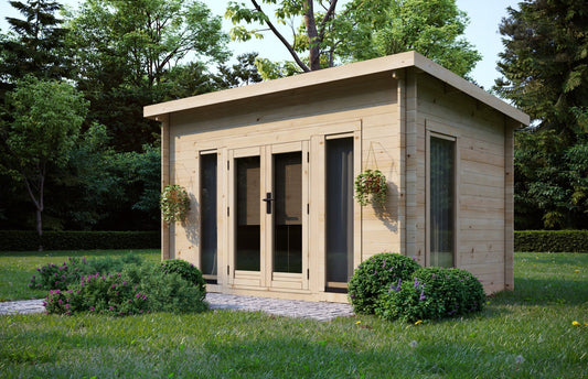 Aylesbury 3.8 x 2.6m Log Cabin