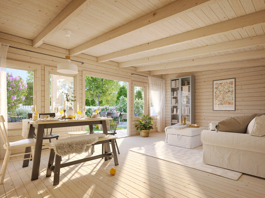 Bahamas 5.5 x 4.0m Log Cabin