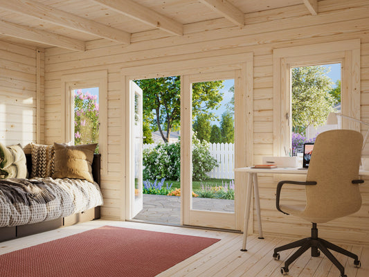 Bali 4.5 x 3.3m Log Cabin