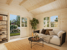 Biarritz 4.5 x 3.3m Log Cabin