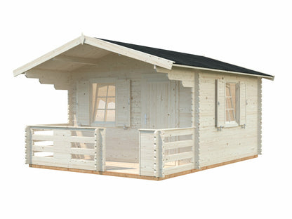 Bilbao 4.9x3.94m Log Cabin