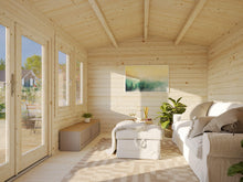 California 4.1 x 3.2m Log Cabin