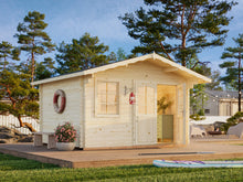 Dove 3.8 x 3.2m Log Cabin