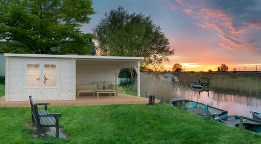 Egypt 6.7 x 3.2m Log Cabin