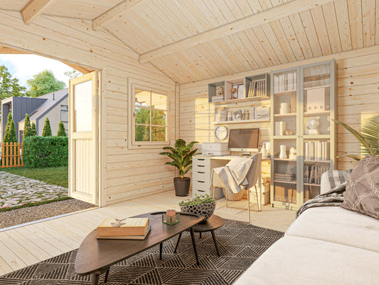 Gleneagles 3.8 x 3.8m Log Cabin