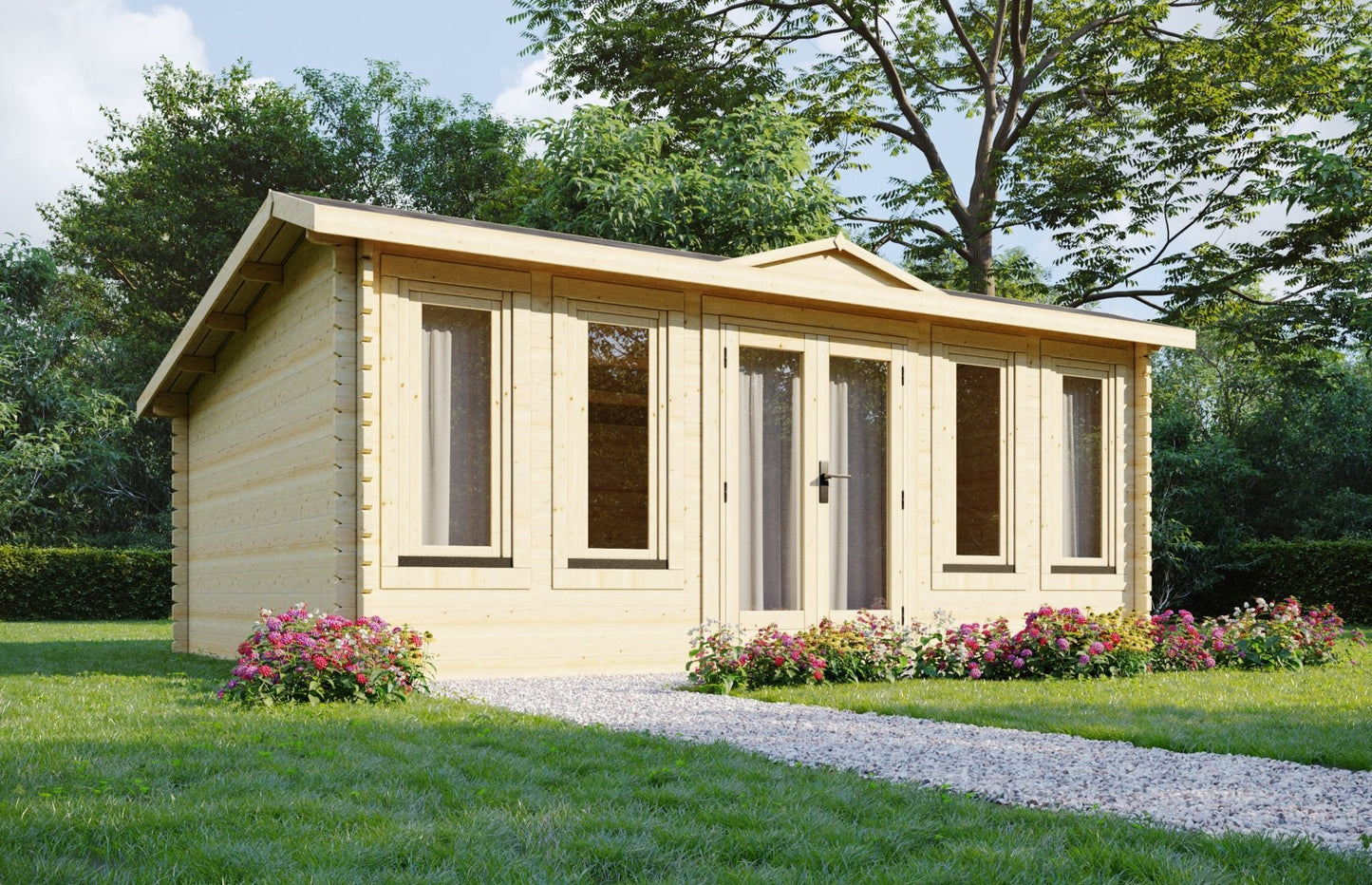 Weymouth 5.5x4.0m Log Cabin