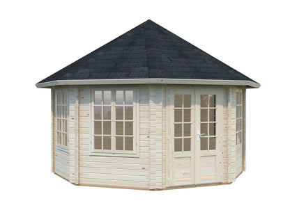 Retreat 4.25 x 4.25m Log Cabin Pavilion