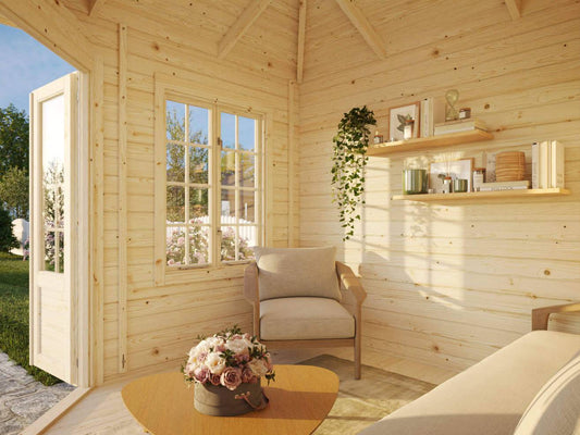 Toulouse 3.0x3.0m Log Cabin Pavillion