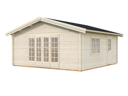 Venice 5.6x5.6m Log Cabin
