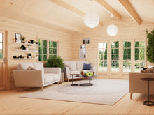 Venice 5.6x5.6m Log Cabin