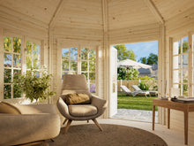 Verona 7 | 3.4 x 4.1m Log Cabin Pavillion